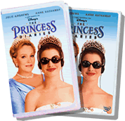 The Princess Diaries now available on video and DVD