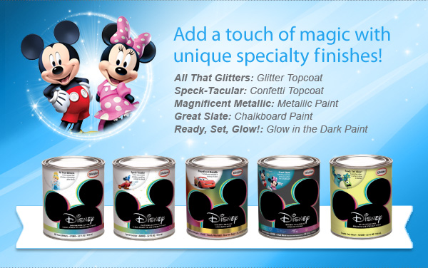 Add a touch of magic with unique specialty finishes!