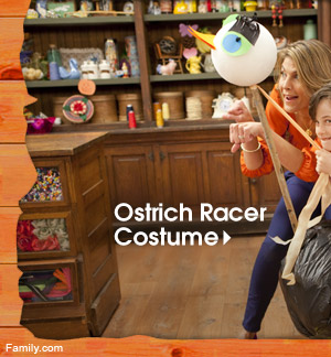 Ostrich Racer Costume