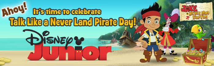 Talk Like A Never Land Pirate Day!