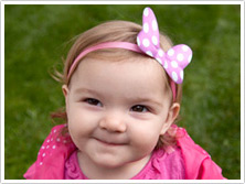 Polka Dot Bow