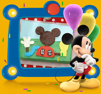 Mickey Mouse Clubhouse Cake